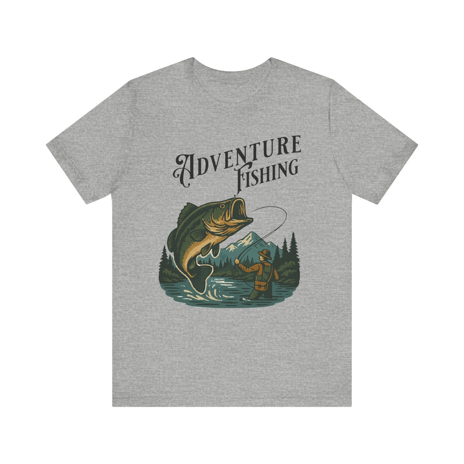 Adventure Fishing Unisex Jersey Tee - Perfect for Outdoor Enthusiasts - Get Tight Gear