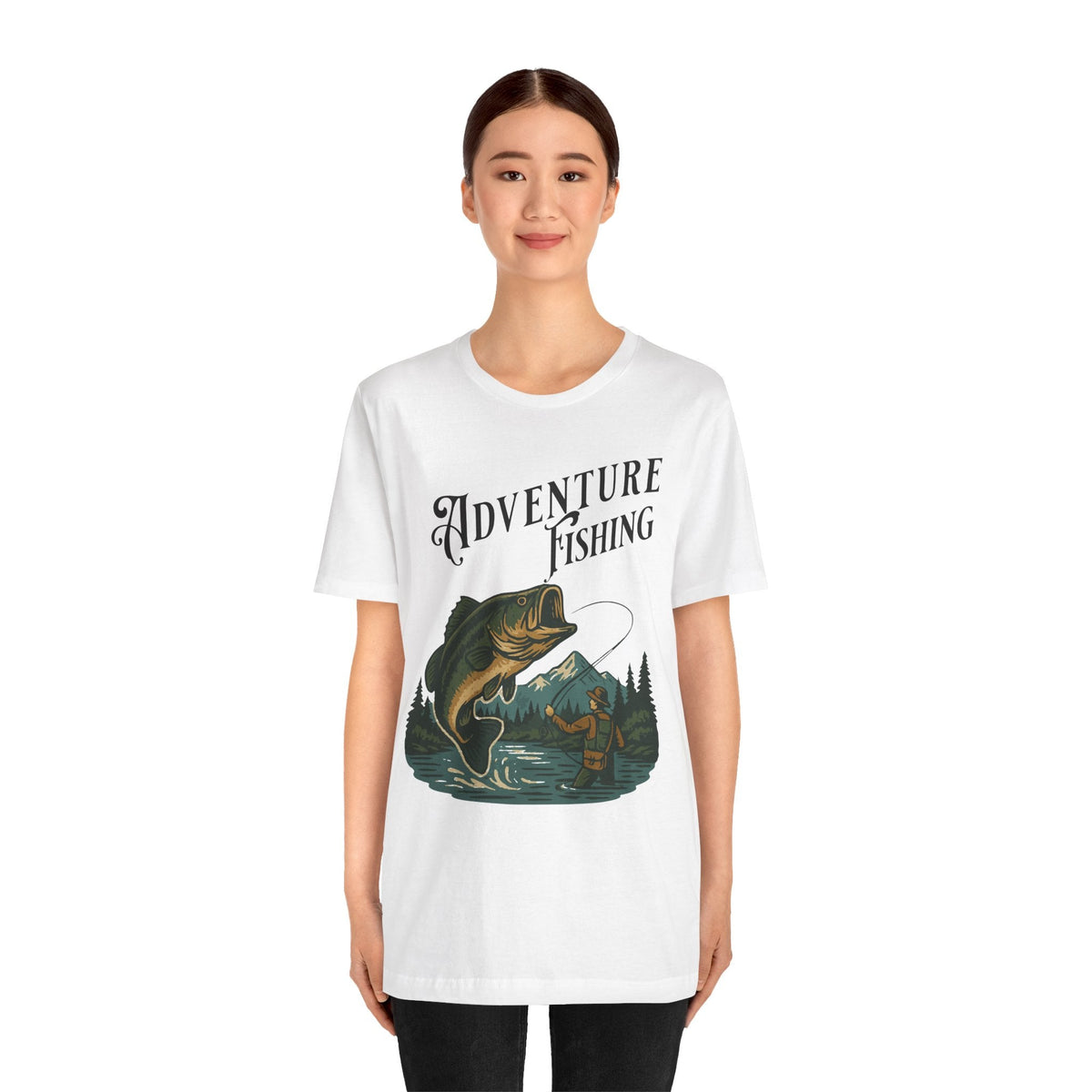 Adventure Fishing Unisex Jersey Tee - Perfect for Outdoor Enthusiasts - Get Tight Gear