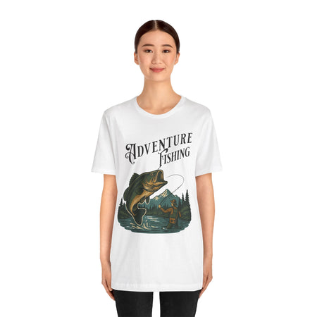 Adventure Fishing Unisex Jersey Tee - Perfect for Outdoor Enthusiasts - Get Tight Gear