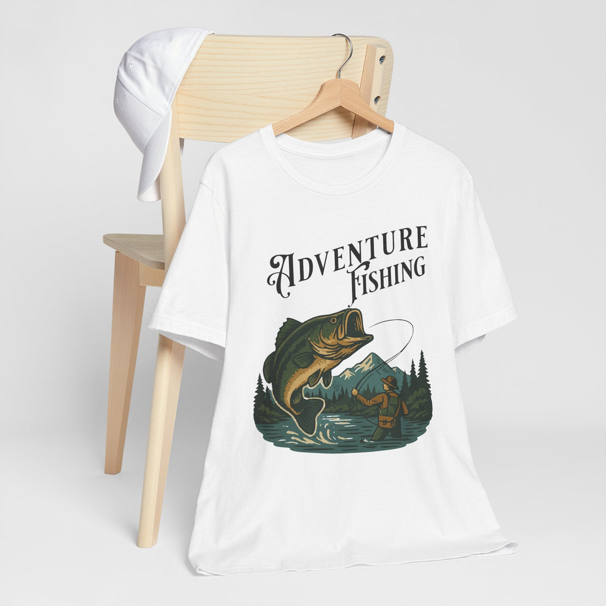Adventure Fishing Unisex Jersey Tee - Perfect for Outdoor Enthusiasts - Get Tight Gear