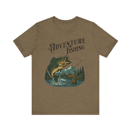 Adventure Fishing Unisex Jersey Tee - Perfect for Outdoor Enthusiasts - Get Tight Gear