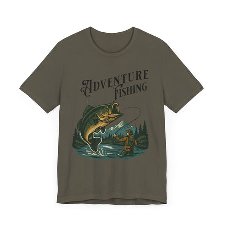 Adventure Fishing Unisex Jersey Tee - Perfect for Outdoor Enthusiasts - Get Tight Gear