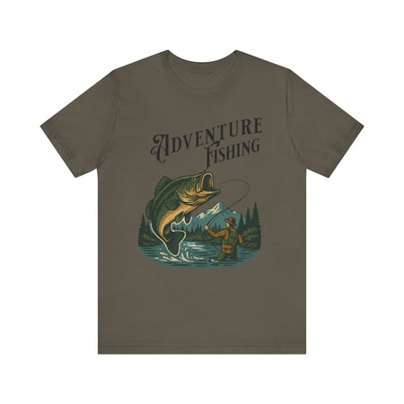 Adventure Fishing Unisex Jersey Tee - Perfect for Outdoor Enthusiasts - Get Tight Gear