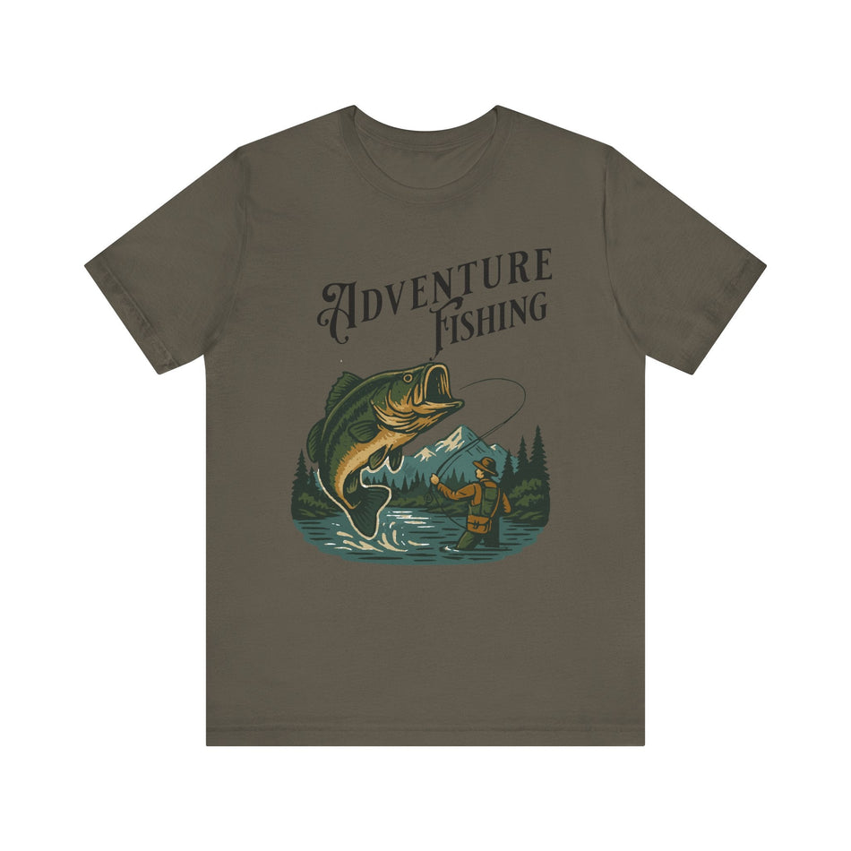 Adventure Fishing Unisex Jersey Tee - Perfect for Outdoor Enthusiasts - Get Tight Gear