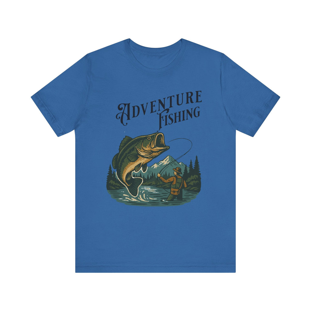 Adventure Fishing Unisex Jersey Tee - Perfect for Outdoor Enthusiasts - Get Tight Gear