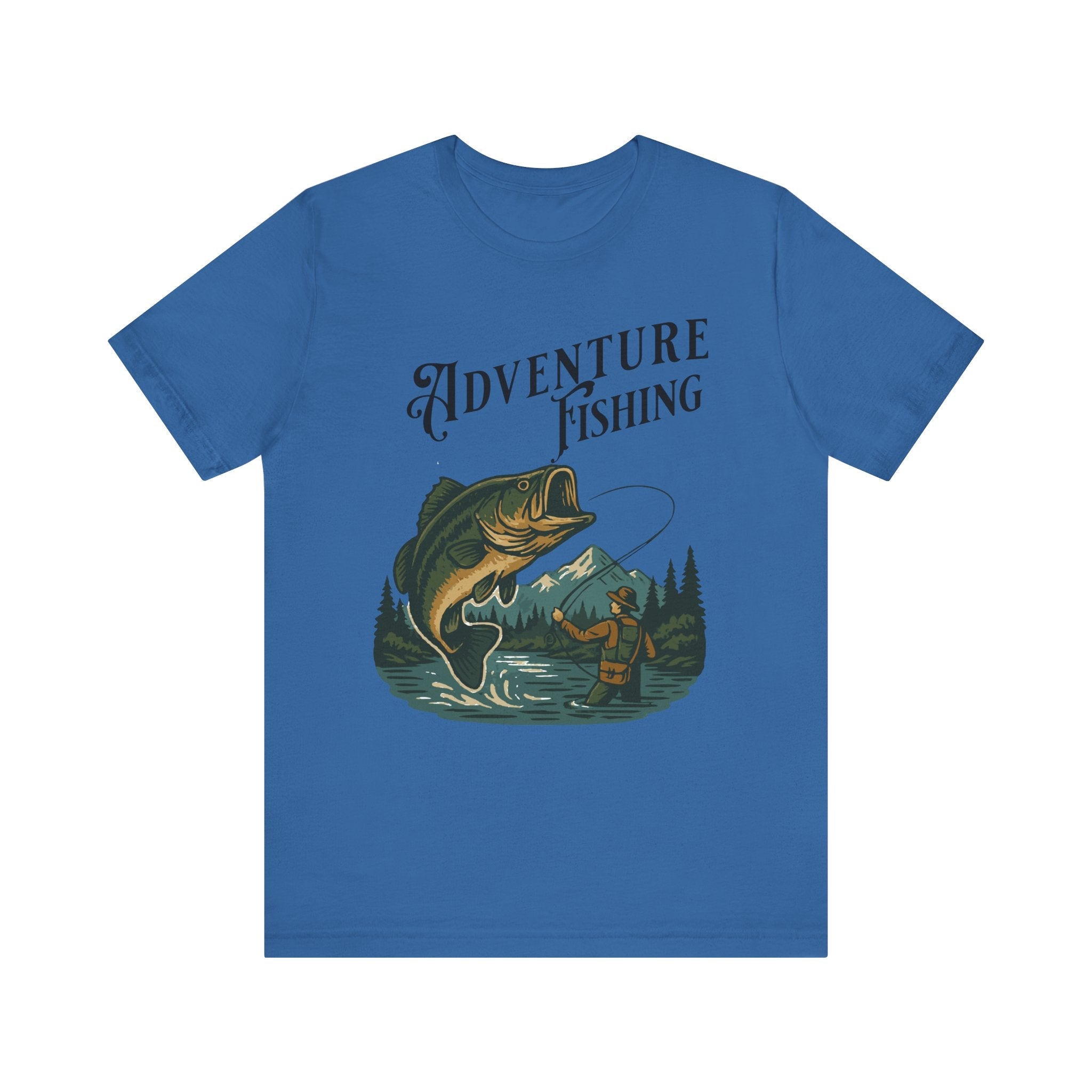 Adventure Fishing Unisex Jersey Tee - Perfect for Outdoor Enthusiasts - Get Tight Gear