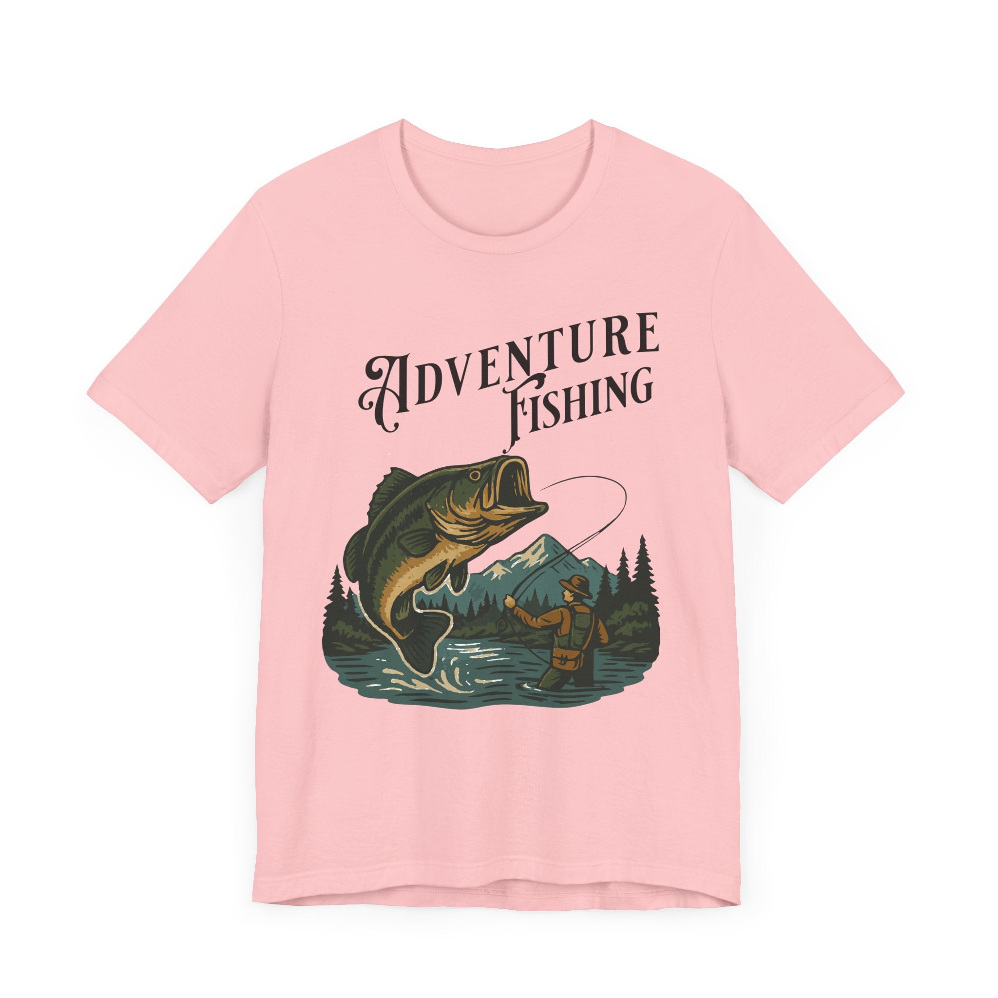 Adventure Fishing Unisex Jersey Tee - Perfect for Outdoor Enthusiasts - Get Tight Gear