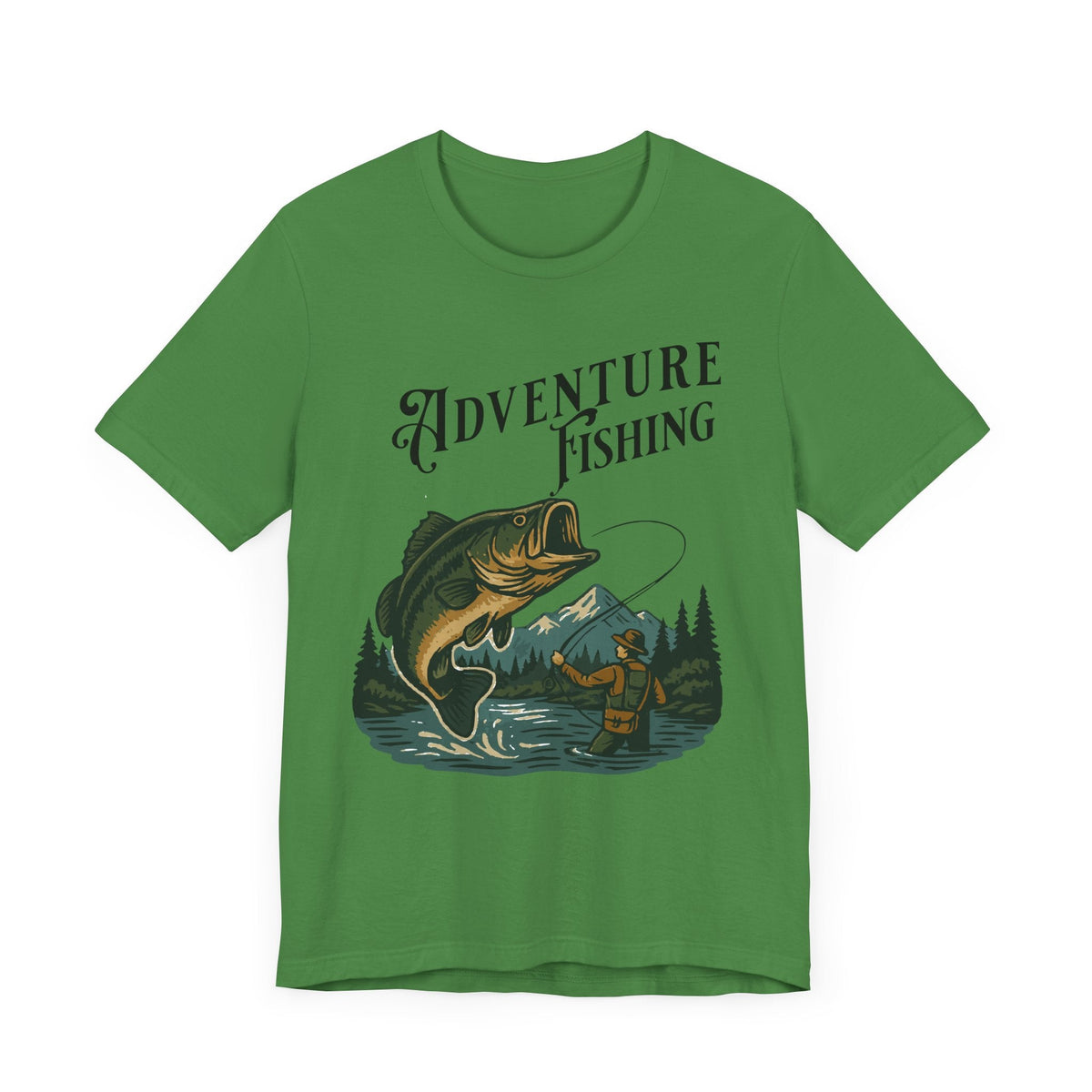 Adventure Fishing Unisex Jersey Tee - Perfect for Outdoor Enthusiasts - Get Tight Gear