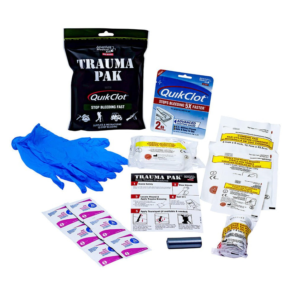 Adventure Medical Trauma Pak w/QuikClot - Get Tight Gear
