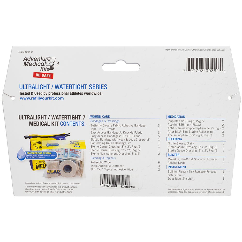 Adventure Medical Ultralight / Watertight .7 First Aid Kit - Get Tight Gear