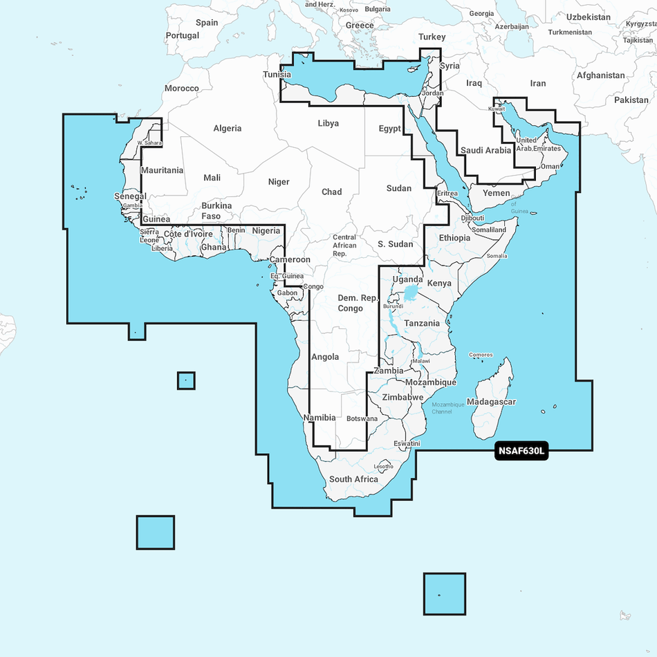 AFRICA & MIDDLE EAST GARMIN NAVIONI - Get Tight Gear