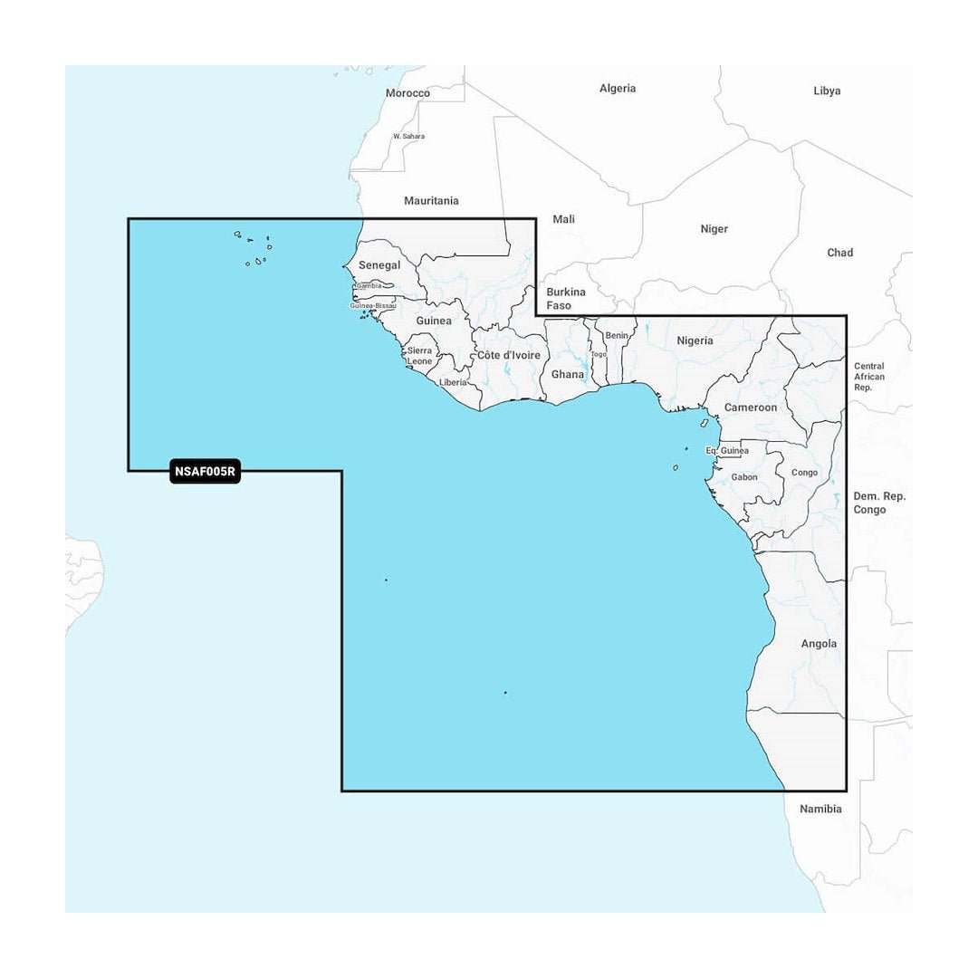 AFRICA WEST GARMIN NAVIONICS+ - Get Tight Gear