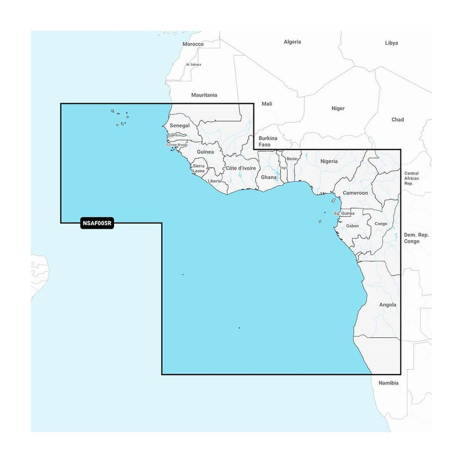 AFRICA WEST GARMIN NAVIONICS+ - Get Tight Gear