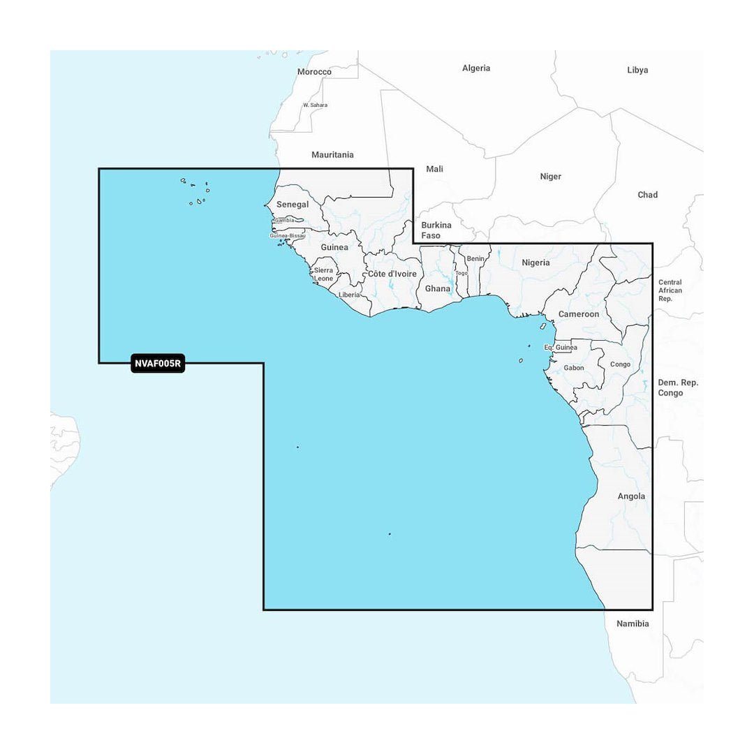 AFRICA WEST GARMIN NAVIONICS VISIO - Get Tight Gear