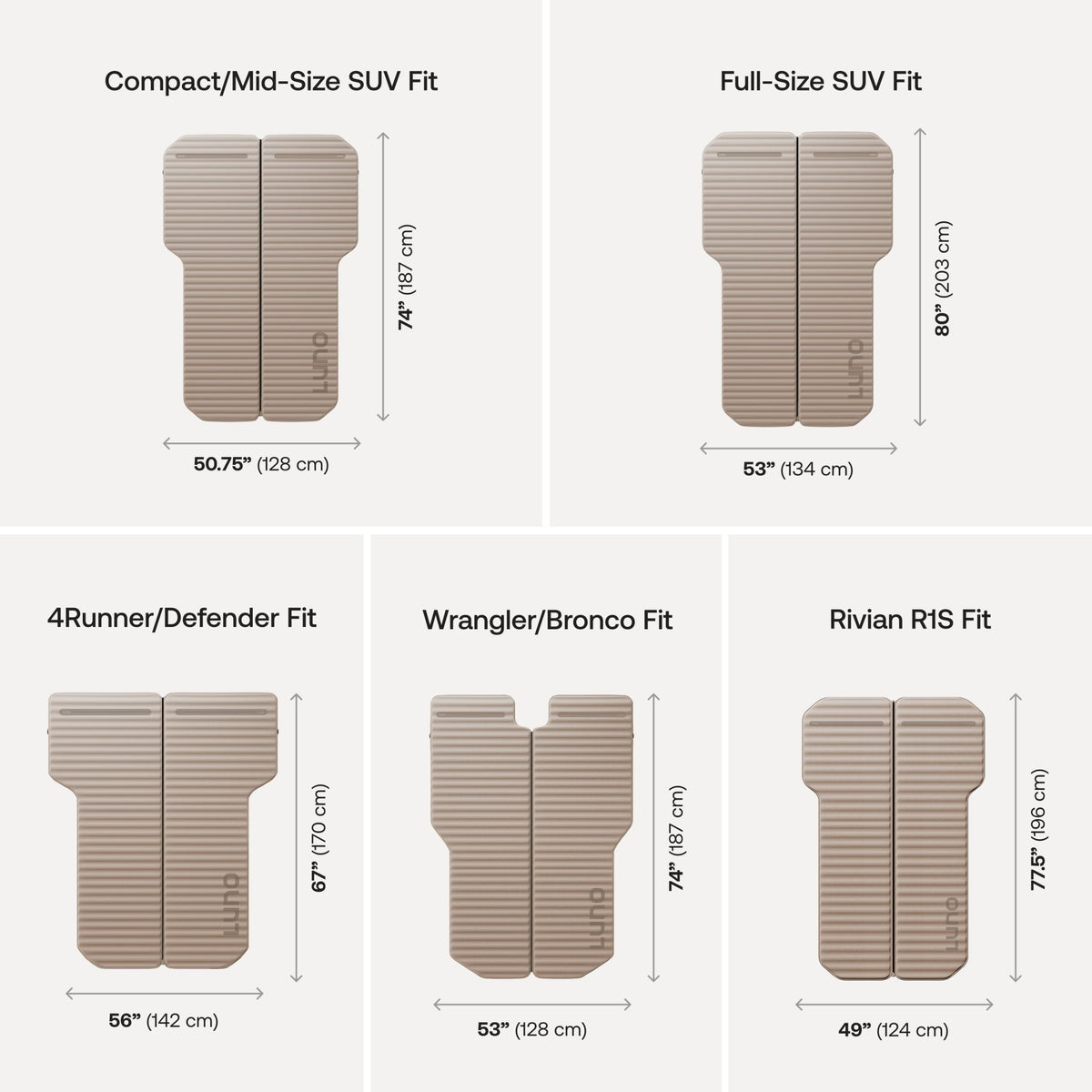 AIR+FOAM Pro Car Camping Mattress - Get Tight Gear