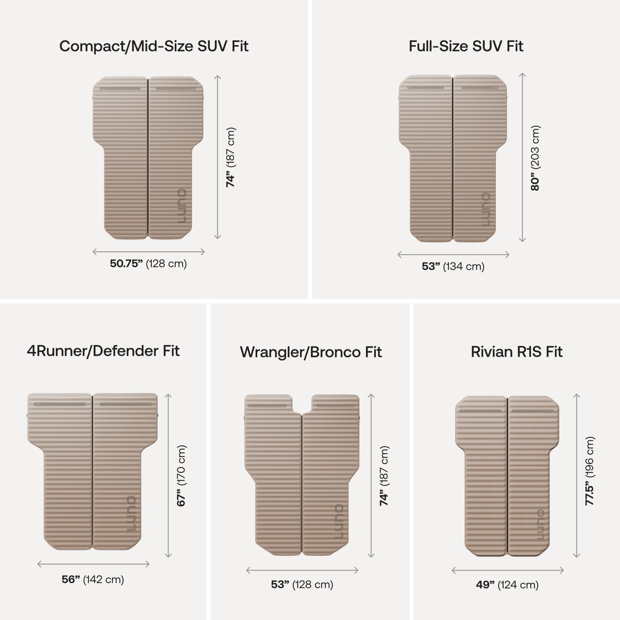 AIR+FOAM Pro Car Camping Mattress - Get Tight Gear