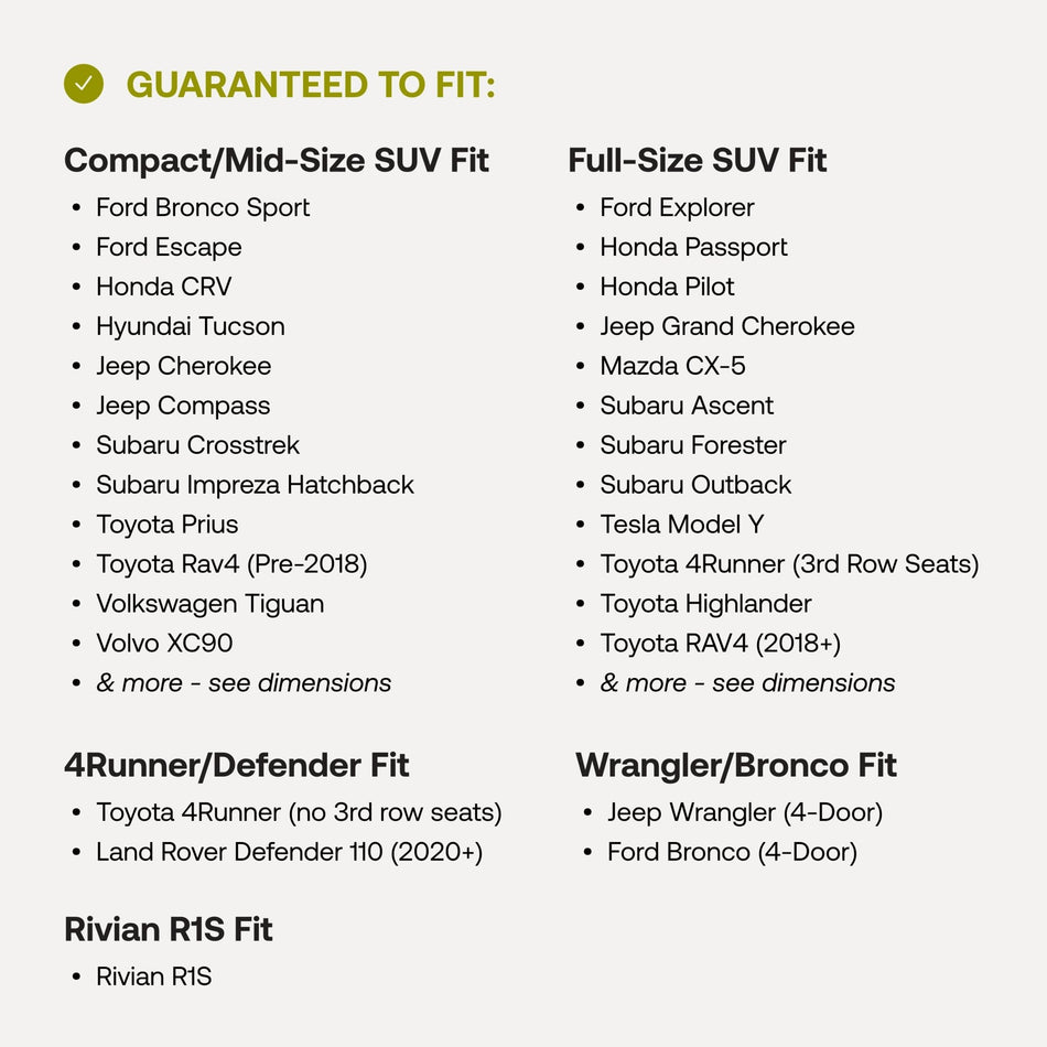 AIR+FOAM Pro Car Camping Mattress - Get Tight Gear