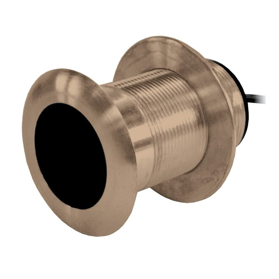 Airmar B117 Bronze Thru - Hull Transducer w/Humminbird 9 Plug - 7 - Pin - Get Tight Gear