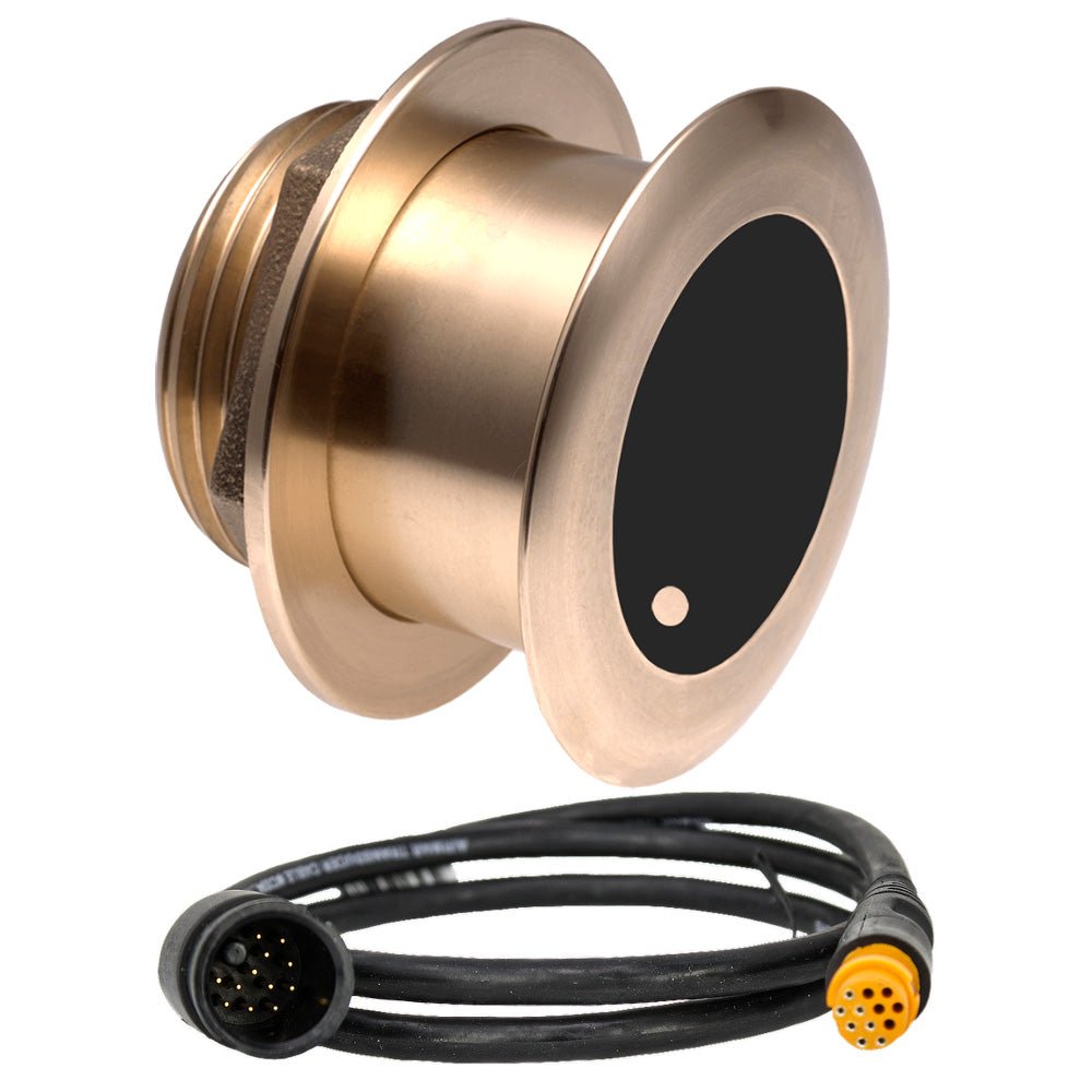 Airmar B175MW Med Ultra Wide 1kW, 20 Chirp Thru - Hull Transducer f/12 - Pin Garmin - Get Tight Gear