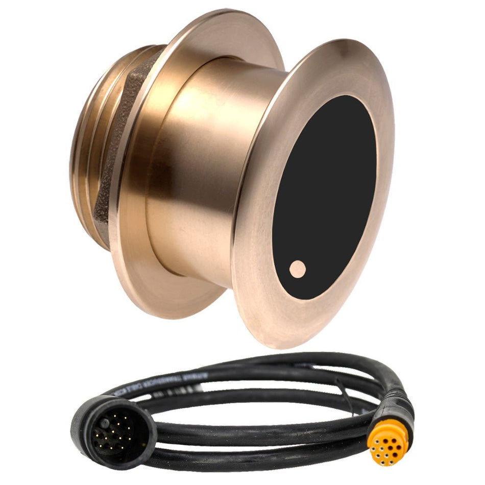 Airmar B175MW Med Ultra Wide 1kW, 20 Chirp Thru - Hull Transducer f/12 - Pin Garmin - Get Tight Gear