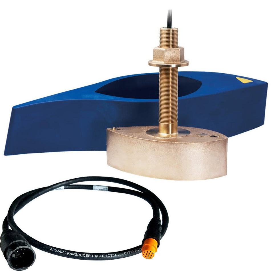 Airmar B275LH - W Bronze Chirp Thru - Hull f/Garmin w/12 - Pin Connector - Get Tight Gear