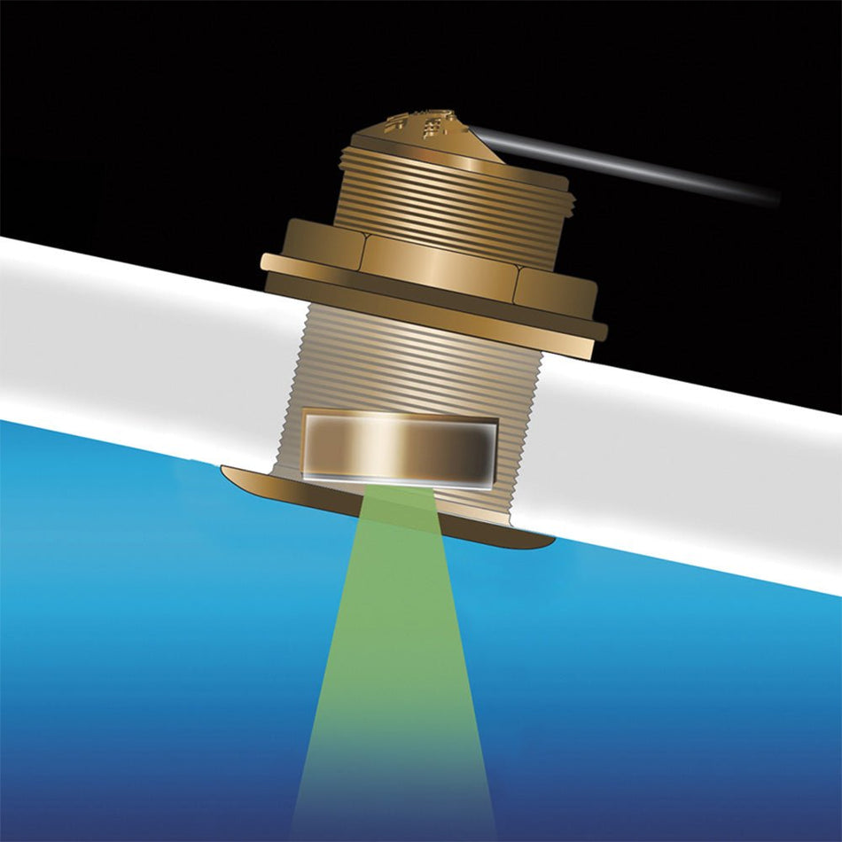Airmar B75HW High Wide Chirp Transducer - 12 Degree Deadrise, 600W Thru Hull - Get Tight Gear