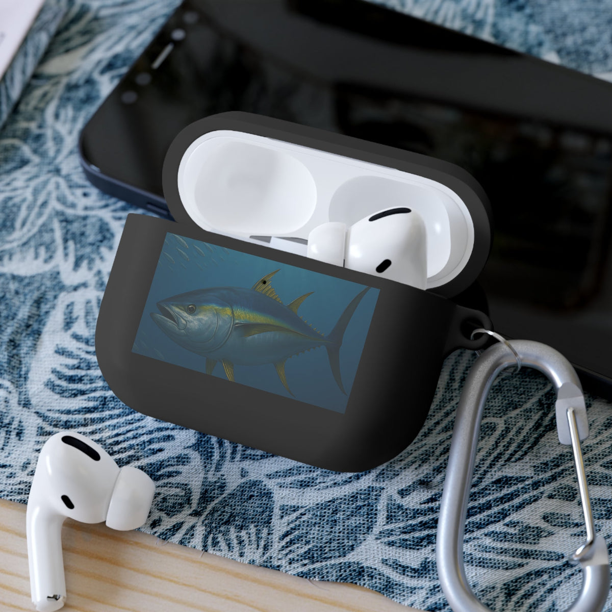 AirPods Case Cover - Yellowfin Tuna Design - Get Tight Gear