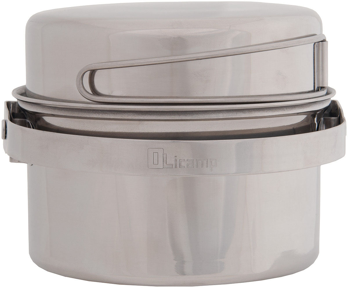 Ak Cookset Stainless 1 Qt - Get Tight Gear