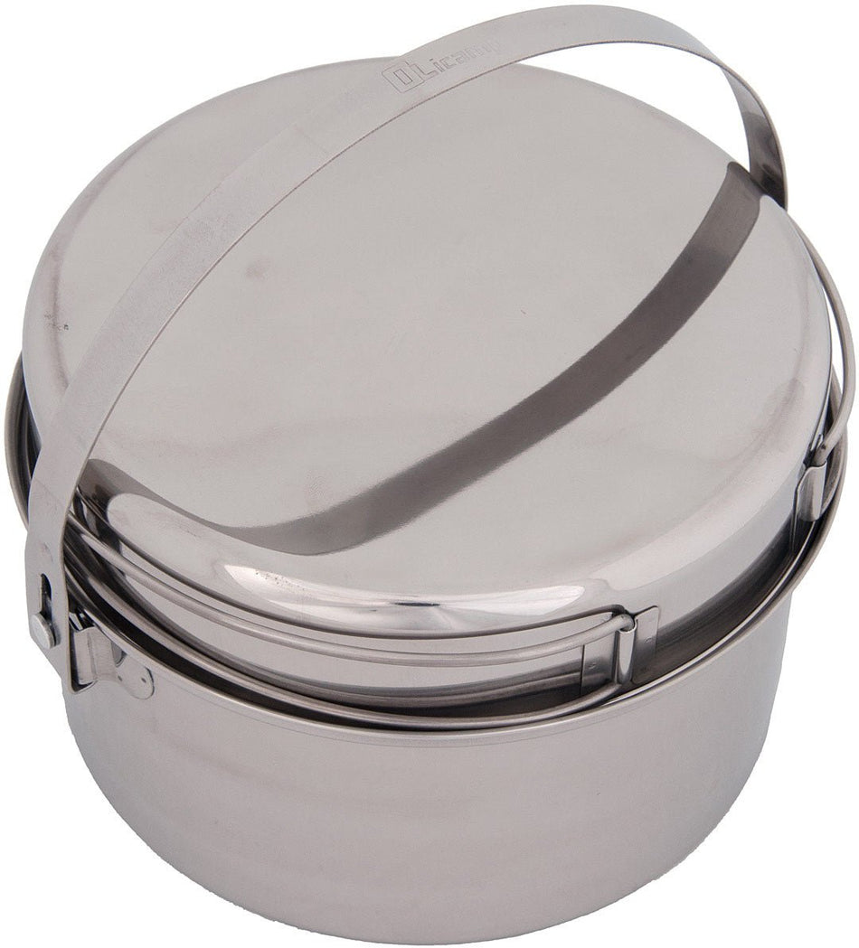 Ak Cookset Stainless 3 Qt - Get Tight Gear