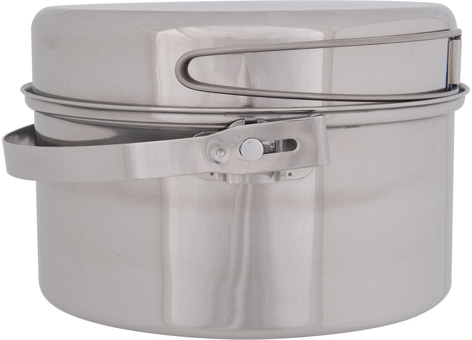 Ak Cookset Stainless 3 Qt - Get Tight Gear