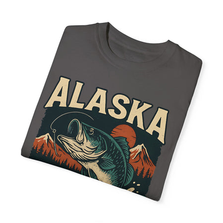 Alaska Fishing Unisex Garment - Dyed T-shirt - Adventure & Nature Lover Tee - Get Tight Gear