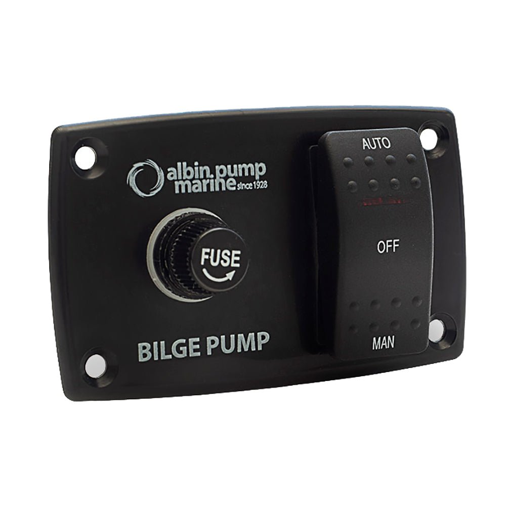 Albin Group 3 - Way Bilge Panel - 12/24V - Get Tight Gear