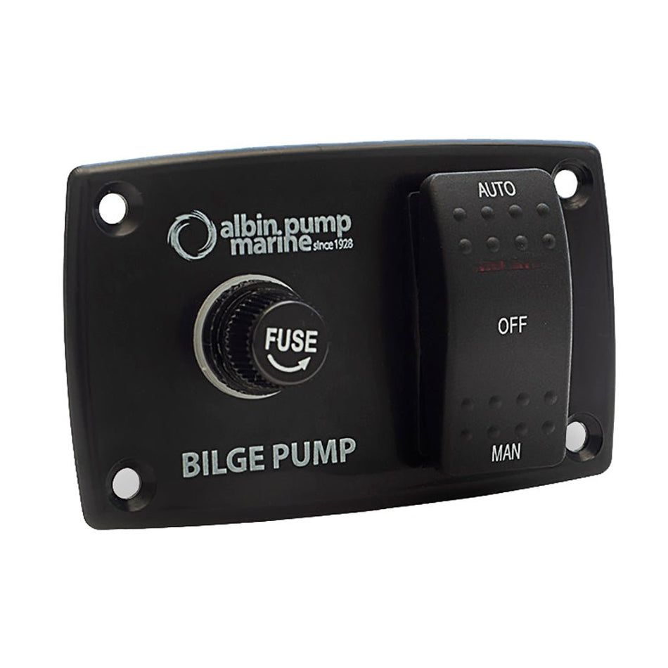 Albin Group 3 - Way Bilge Panel - 12/24V - Get Tight Gear