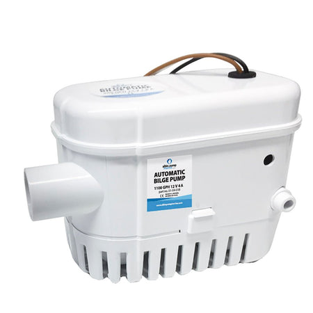 Albin Group Automatic Bilge Pump 1100 GPH - 12V - Get Tight Gear