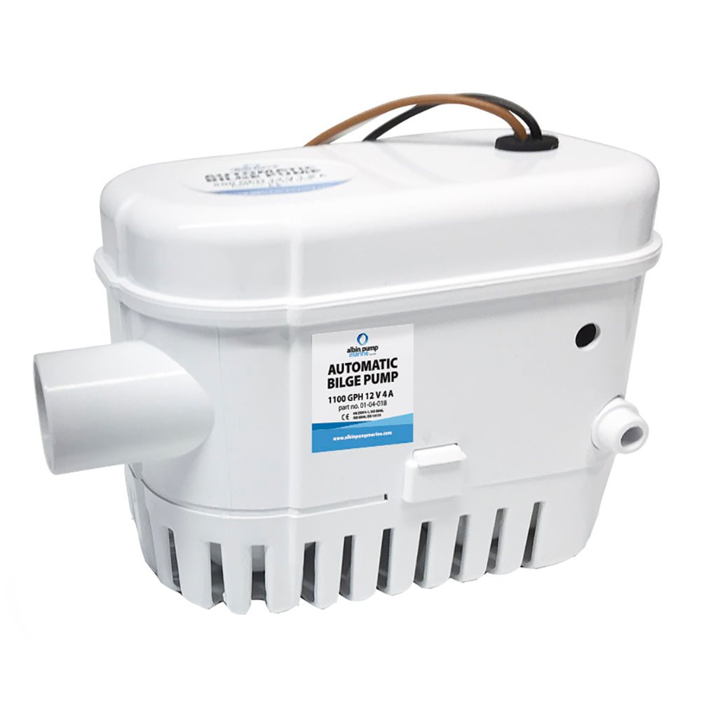 Albin Group Automatic Bilge Pump 1100 GPH - 24V - Get Tight Gear