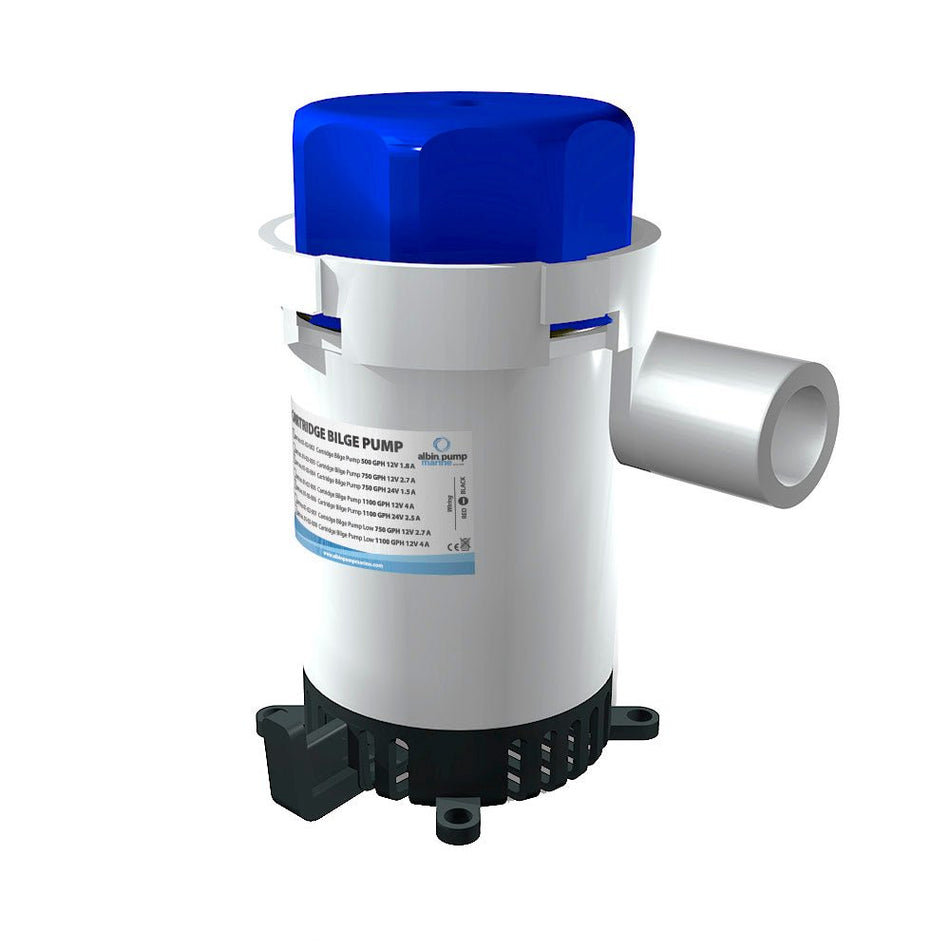 Albin Group Cartridge Bilge Pump 1100GPH - 12V - Get Tight Gear