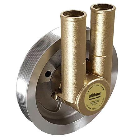 Albin Group Engine Cooling Pump f/Volvo Gas Serpentine Belt 1 Groove - Models 4.3/5.0/5.7 - Get Tight Gear