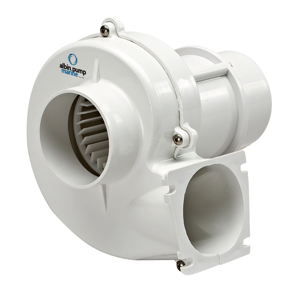 Albin Group Marine Air Blower 280 Flange - 12V - Get Tight Gear