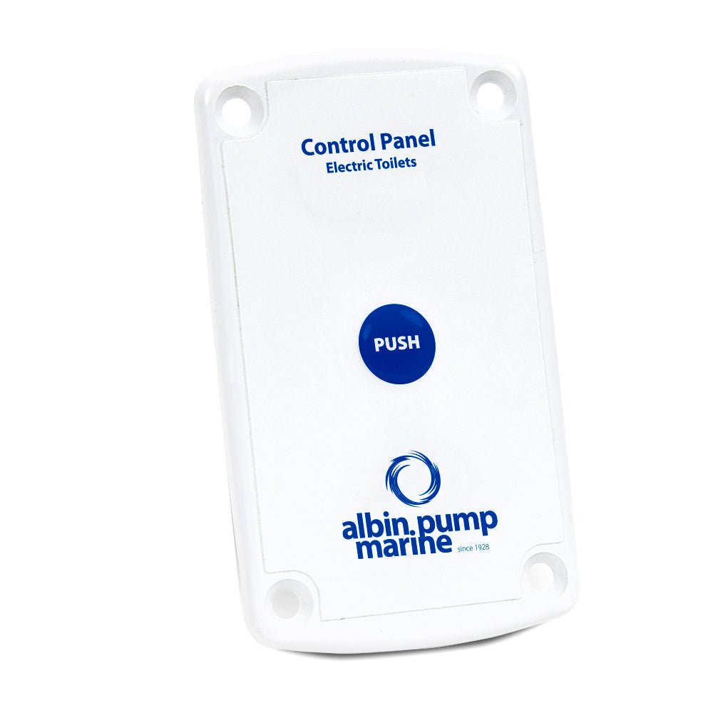 Albin Group Marine Control Panel Standard Electric Toilet - Get Tight Gear
