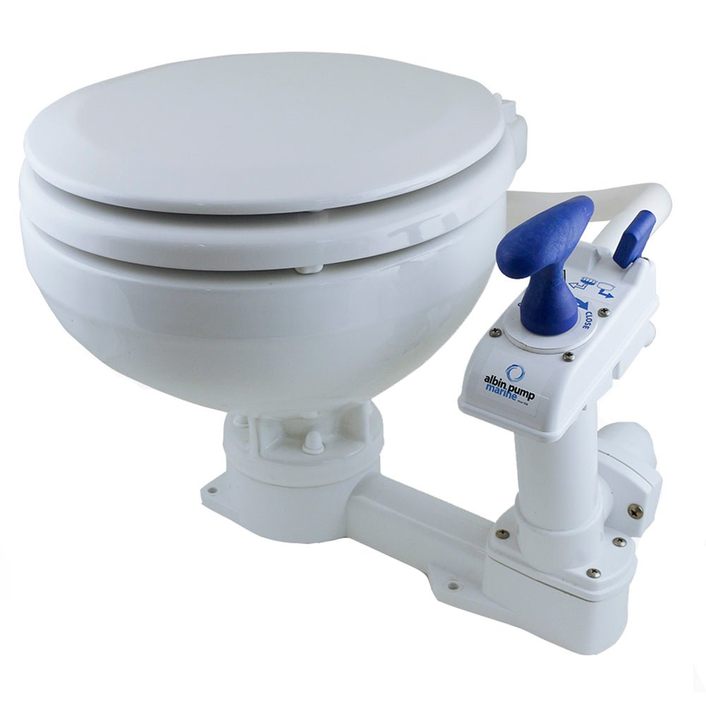 Albin Group Marine Toilet Manual Comfort - Get Tight Gear
