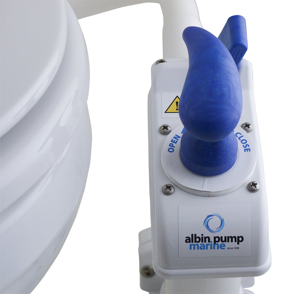 Albin Group Marine Toilet Manual Compact - Get Tight Gear