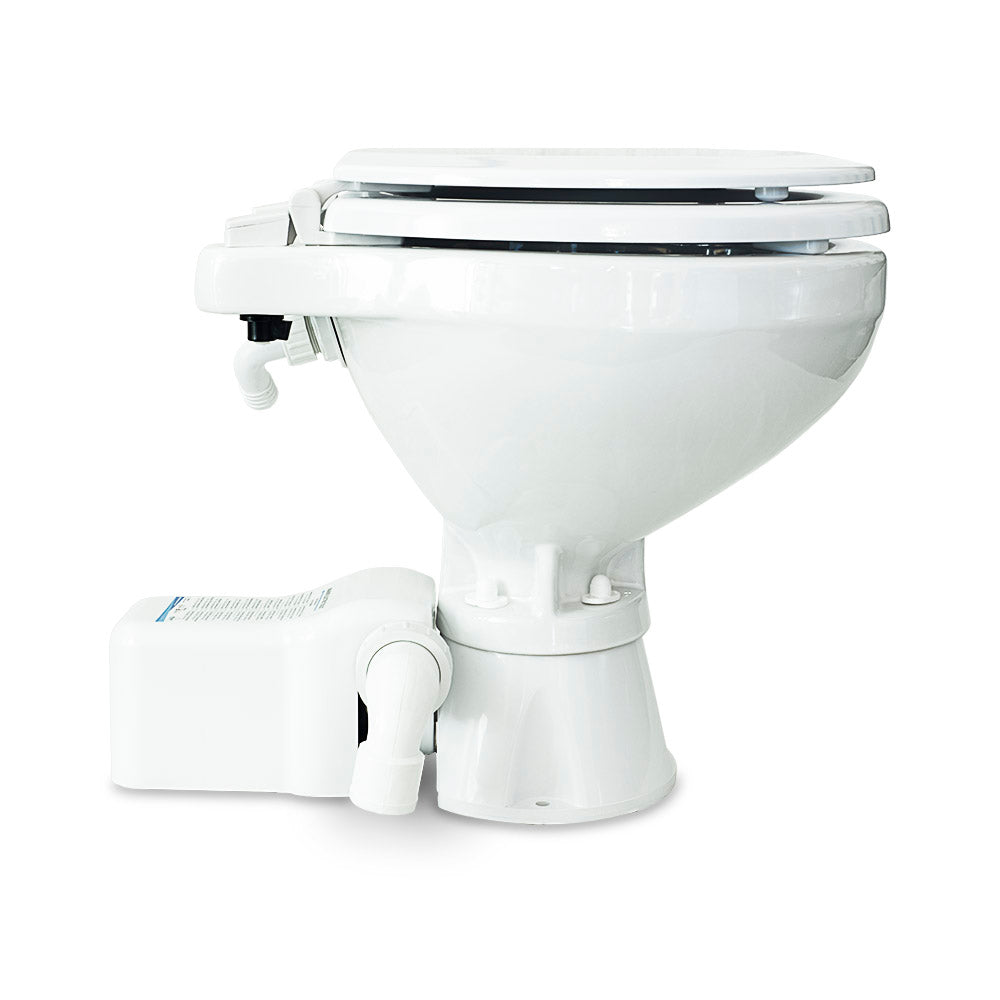 Albin Group Marine Toilet Silent Electric Compact - 12V - Get Tight Gear