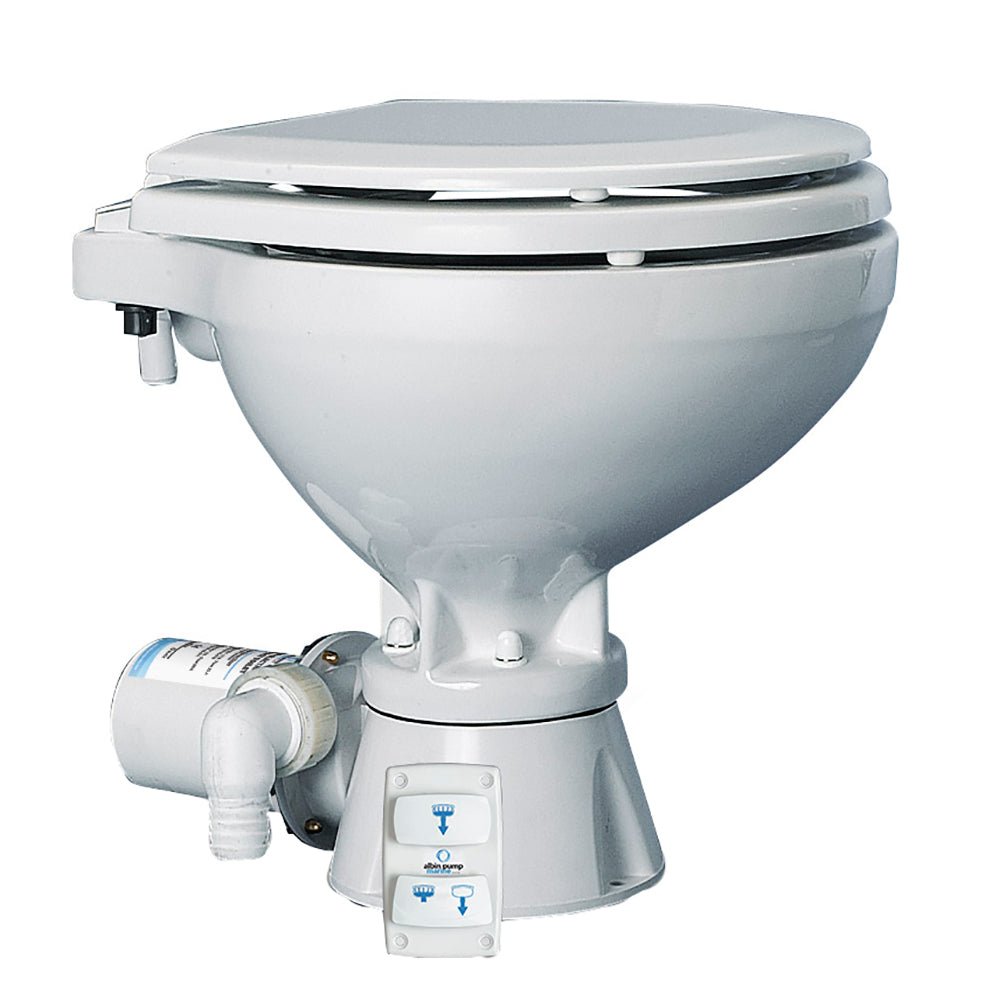 Albin Group Marine Toilet Silent Electric Compact - 24V - Get Tight Gear