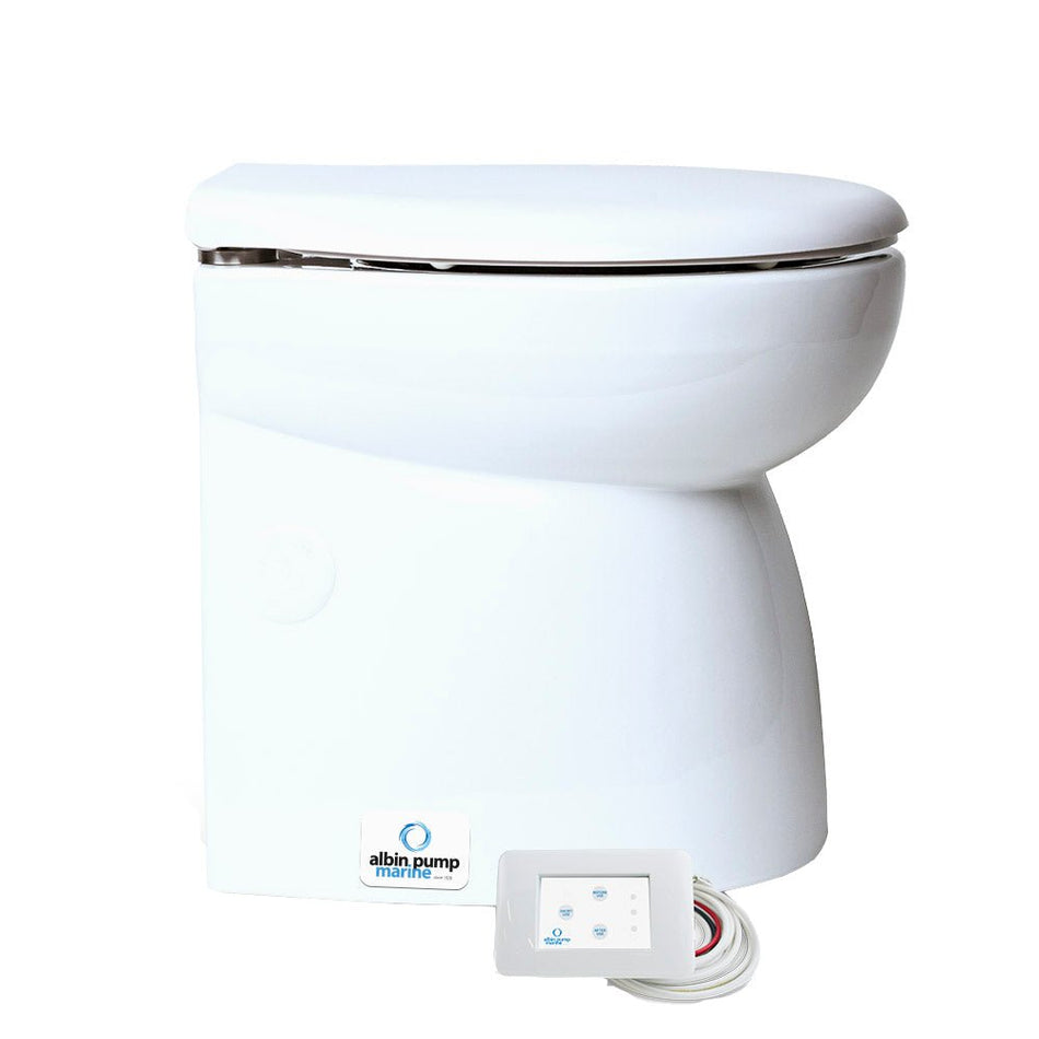 Albin Group Marine Toilet Silent Premium - 12V - Get Tight Gear