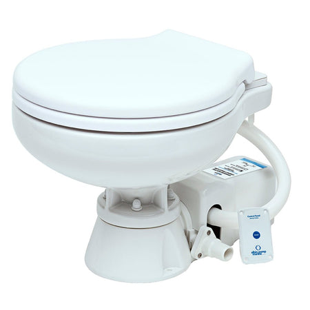 Albin Group Marine Toilet Standard Electric EVO Compact Low - 24V - Get Tight Gear