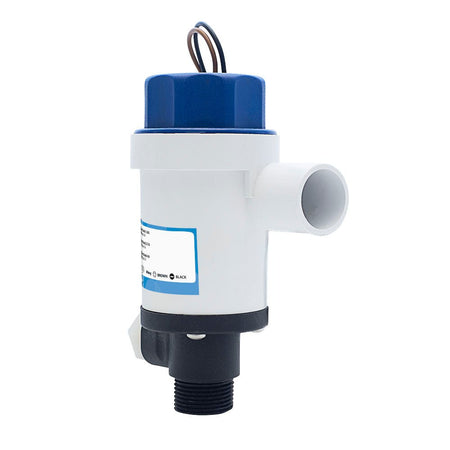 Albin Group Twinport Aerator Pump - 1100 GPH - 12V - Get Tight Gear