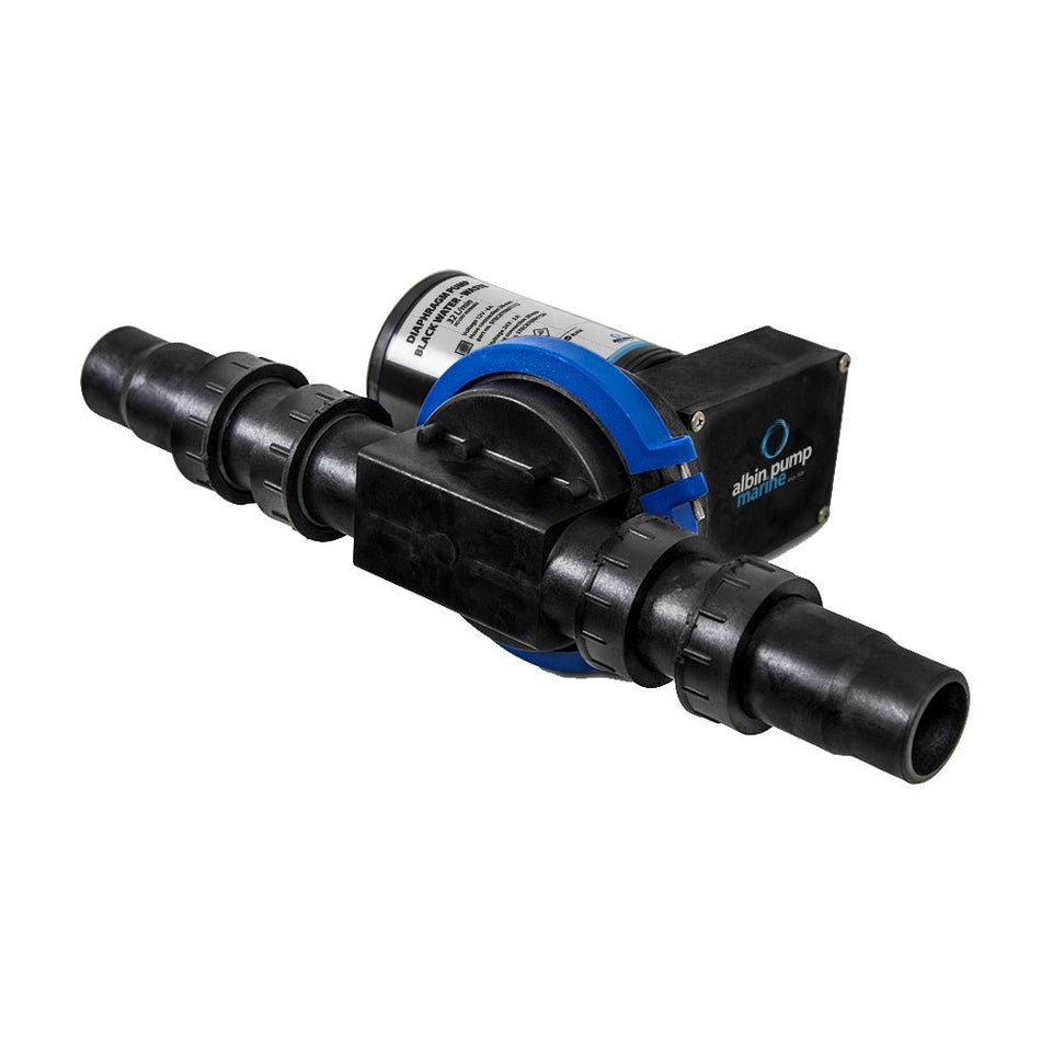 Albin Group Waste Water Diaphragm Pump - 32L(8.5GPM) - 24V - Get Tight Gear