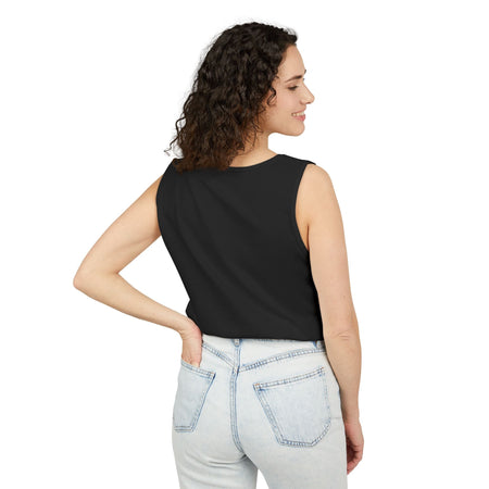 Alien Fishing Tank Top | Unisex Garment - Dyed Sleeveless Tee - Get Tight Gear