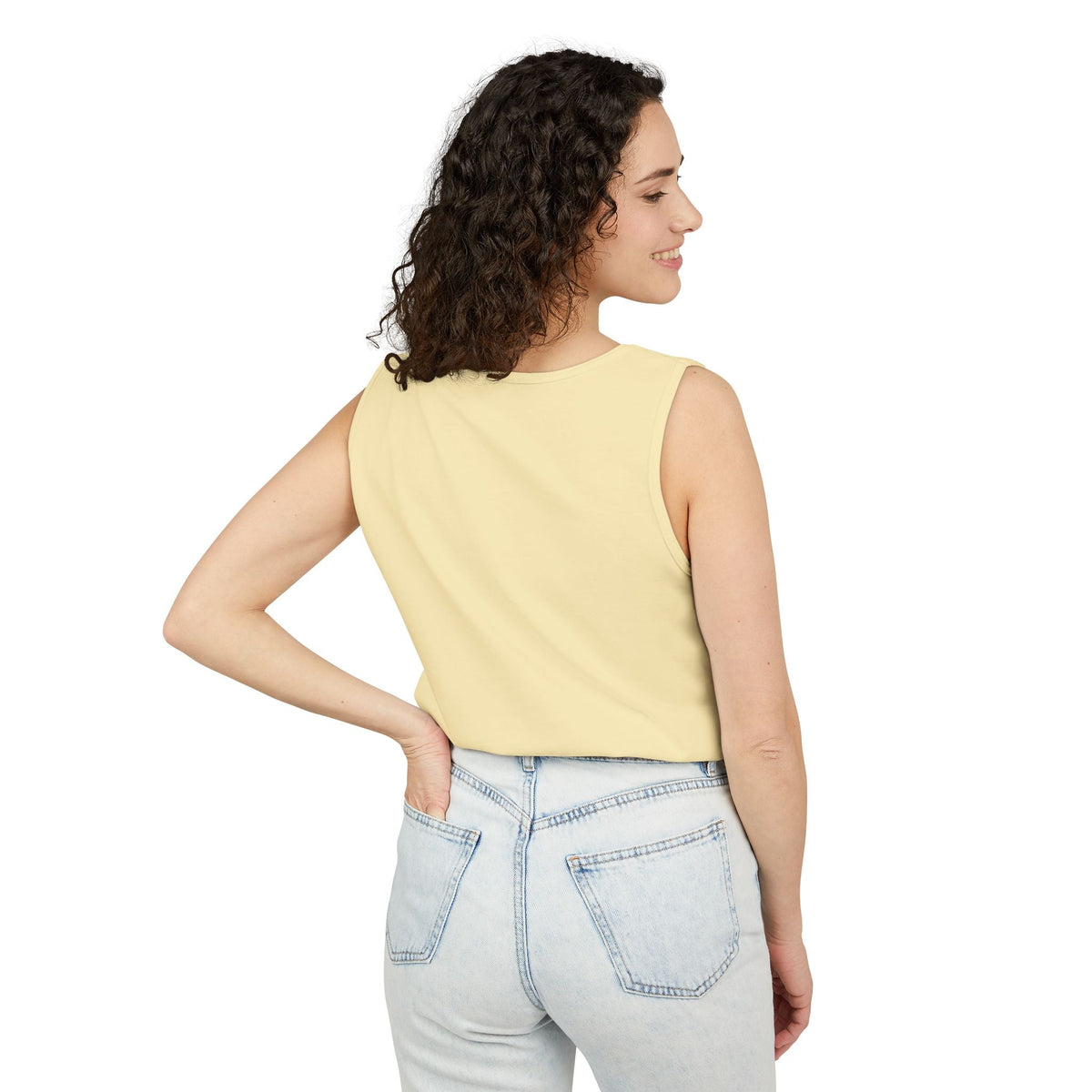 Alien Fishing Tank Top | Unisex Garment - Dyed Sleeveless Tee - Get Tight Gear