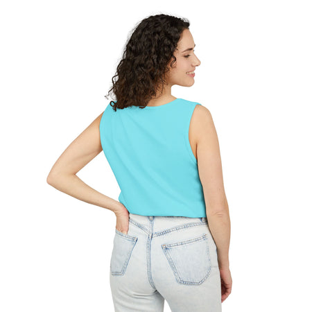 Alien Fishing Tank Top | Unisex Garment - Dyed Sleeveless Tee - Get Tight Gear